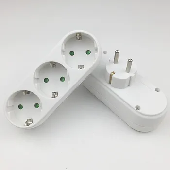 2/3 Socket Multiple EU Plug Power Strip Socket Distribution Adapter 16A250V German Standard Conversion Socket Power Adapter Plug
2/3 Socket Multiple EU Plug Power Strip Socket Distribution Adapter 16A250V German Standard Conversion Socket Power Adapter Plug