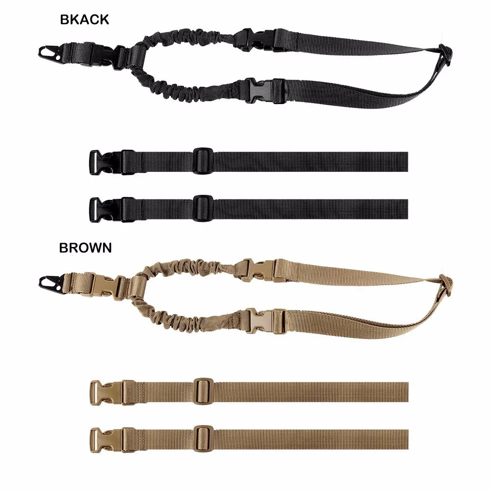 Adjustable Gun Sling Tactical Gun Sling Dual-use Single Point Quick Release Rifle Shoulder Belt Hunting Strap Airsoft M4 AR15
Adjustable Gun Sling Tactical Gun Sling Dual-use Single Point Quick Release Rifle Shoulder Belt Hunting Strap Airsoft M4 AR15
