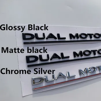 DUAL MOTOR Underlined Letters Emblem Accessories for Tesla Model 3 High Performance Trunk Badge Car Sticker Chrome Black
DUAL MOTOR Underlined Letters Emblem Accessories for Tesla Model 3 High Performance Trunk Badge Car Sticker Chrome Black