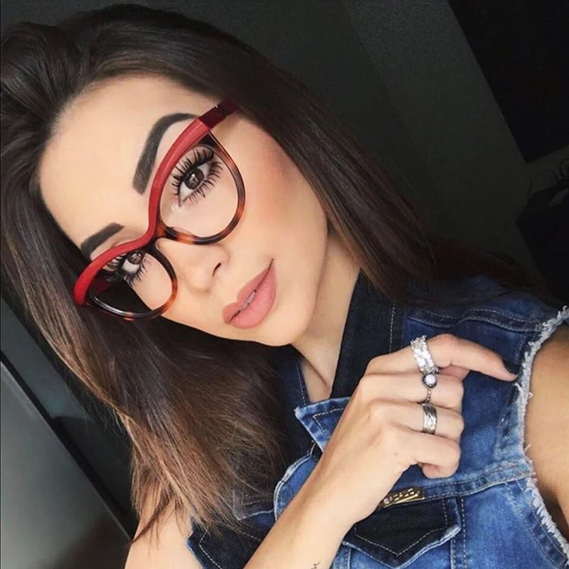 Pro Acme Ladies Eyebrows Cat Eye Glasses Frame Women Brand Designer Optical Eyeglasses Fashion Computer Clear Glasses PC1283
Pro Acme Ladies Eyebrows Cat Eye Glasses Frame Women Brand Designer Optical Eyeglasses Fashion Computer Clear Glasses PC1283