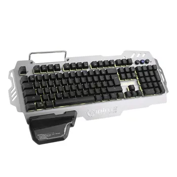 Ergonomic Design Wired Backlight Gaming Keyboard Mechanical Feeling 104 Keys Waterproof Keyboard For PC Laptop PK-900
Ergonomic Design Wired Backlight Gaming Keyboard Mechanical Feeling 104 Keys Waterproof Keyboard For PC Laptop PK-900