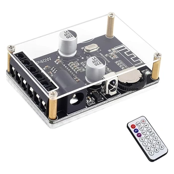 Stereo Bluetooth Power Amplifier Board Remote Control DC12/24 20W 30W 40W Infrared Receiver Module with Case
Stereo Bluetooth Power Amplifier Board Remote Control DC12/24 20W 30W 40W Infrared Receiver Module with Case