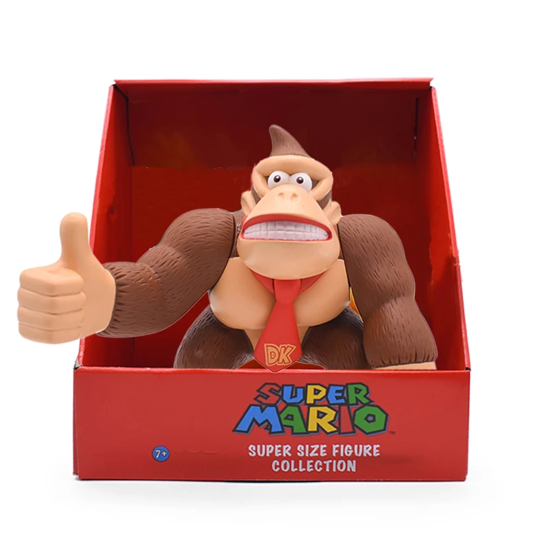 Super Mario Bros 20.5cm Kong Donkey Kong Monkey Figure Action Toy Model Kids Collection Christmas Gift for kids
Super Mario Bros 20.5cm Kong Donkey Kong Monkey Figure Action Toy Model Kids Collection Christmas Gift for kids