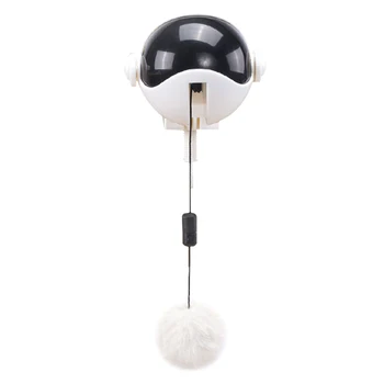 Spring Rod Funny Ball Electric Pet Supplies Automatic Lifting Kitten Teaser Interactive Clip On Exercise Training Cat Toy
Spring Rod Funny Ball Electric Pet Supplies Automatic Lifting Kitten Teaser Interactive Clip On Exercise Training Cat Toy
