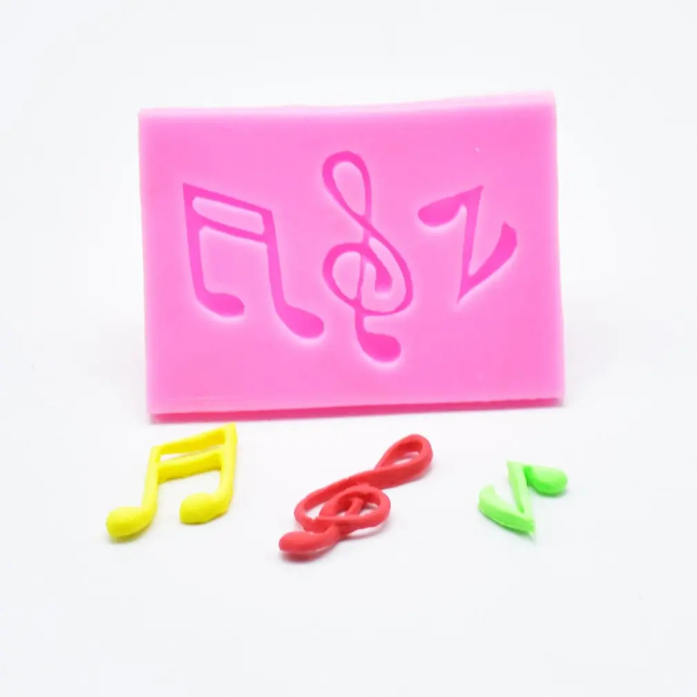 DIY Baking Music Symbol Modeling Liquid Silicone Mold Cake Cream Cookies Mould Plunger Fondant Decorating Festival Supplies
DIY Baking Music Symbol Modeling Liquid Silicone Mold Cake Cream Cookies Mould Plunger Fondant Decorating Festival Supplies
