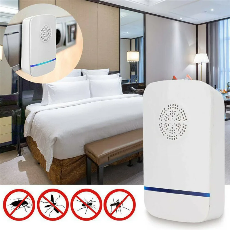 2Pcs Ultrasonic Pest Repeller Electronic Mosquito Repellent Mouse Rats Spiders Cockroach Insect Killer Household Pest Control
2Pcs Ultrasonic Pest Repeller Electronic Mosquito Repellent Mouse Rats Spiders Cockroach Insect Killer Household Pest Control