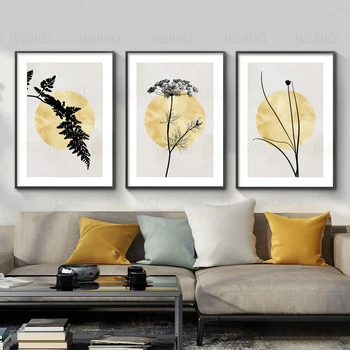 Plant Leaf Silhouette Canvas Abstract Painting Botanical Poster Nordic Print Wall Art Landscape Picture Modern Home Decoration
Plant Leaf Silhouette Canvas Abstract Painting Botanical Poster Nordic Print Wall Art Landscape Picture Modern Home Decoration