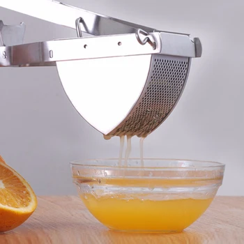 Multi-Function Garlic Crusher Manual Stainless Steel Potato Ricer Fruit Press Squeezer Presses Cooking Gadgets Tool
Multi-Function Garlic Crusher Manual Stainless Steel Potato Ricer Fruit Press Squeezer Presses Cooking Gadgets Tool
