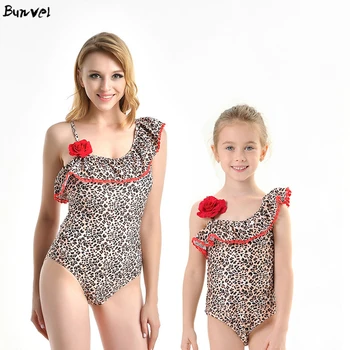 bunvel Mommy And Me Swimsuit Leopard print Bodysuit Rose Ruffle Matching Family Outfits Summer Women Toddler Baby Girls Bikinis
bunvel Mommy And Me Swimsuit Leopard print Bodysuit Rose Ruffle Matching Family Outfits Summer Women Toddler Baby Girls Bikinis