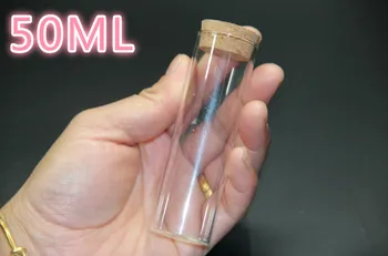 1000PCS 30*100mm 50ml Empty Glass Transparent Clear Bottles With Cork Stopper Glass Vials Jars Storage Bottles Test Tube Jars
1000PCS 30*100mm 50ml Empty Glass Transparent Clear Bottles With Cork Stopper Glass Vials Jars Storage Bottles Test Tube Jars