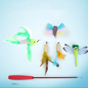 5 Pcs Set Kawaii Colorful Butterfly Shape Cat Teaser Toys Amusement Inteligent Interactive Cat Toy Kitten Pet Supplies Gifts
5 Pcs Set Kawaii Colorful Butterfly Shape Cat Teaser Toys Amusement Inteligent Interactive Cat Toy Kitten Pet Supplies Gifts