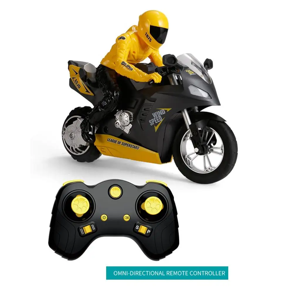 RCtown DG-801 1/6 Self-Balancing RC Motorcycle 6 axis of gyroscope Stunt Racing Plastic Mini Toy | Игрушки и хобби