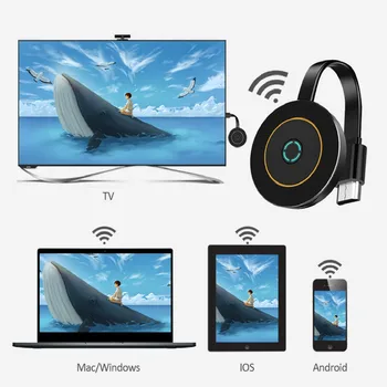 4K 5Ghz WiFi TV Stick Display Dongle for HDMI DDR1Gbit AM8272X Miracast AnyCast DLAN for Android iOS Home Movie Accessory G10
4K 5Ghz WiFi TV Stick Display Dongle for HDMI DDR1Gbit AM8272X Miracast AnyCast DLAN for Android iOS Home Movie Accessory G10