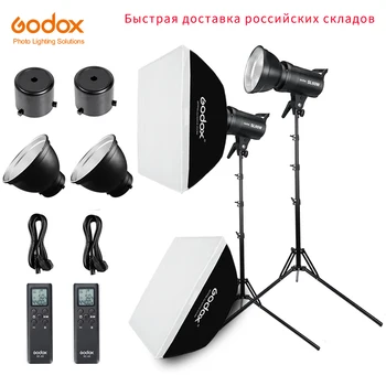 Godox 2x SL-60W White Version Studio LED Continuous Photo Video Light + 2x 1.8m Light Stand + 2x 60x90cm Softbox LED Light Kit
Godox 2x SL-60W White Version Studio LED Continuous Photo Video Light + 2x 1.8m Light Stand + 2x 60x90cm Softbox LED Light Kit