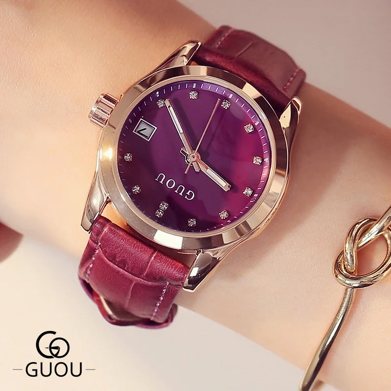 Hong Kong guou Ancient Europe WOMEN'S Watch Europe And America Man-made Diamond Measuring with Calendar Quartz Watch Disc Ladies
Hong Kong guou Ancient Europe WOMEN'S Watch Europe And America Man-made Diamond Measuring with Calendar Quartz Watch Disc Ladies