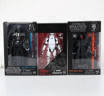 14 style Star Wars The Black Series Boba Kylo Phasma Darth Maul Darth Vader Hab Solo Action Figure Toys for children
14 style Star Wars The Black Series Boba Kylo Phasma Darth Maul Darth Vader Hab Solo Action Figure Toys for children