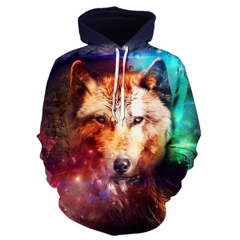 2019 Funny Wolf Hoodies Men 3D Sweatshirt Harajuku Hoody Tracksuit 3D Print Coat Casual Jacket Hooded Pullover Sweatshirt TOPS
2019 Funny Wolf Hoodies Men 3D Sweatshirt Harajuku Hoody Tracksuit 3D Print Coat Casual Jacket Hooded Pullover Sweatshirt TOPS