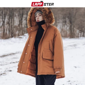 LAPPSTER Men Fur Warm Winter Jacket 2020 Mens Korean Hooded Puffer Jackets Coats Parka For Men Korean Fashions Thick Windbreaker
LAPPSTER Men Fur Warm Winter Jacket 2020 Mens Korean Hooded Puffer Jackets Coats Parka For Men Korean Fashions Thick Windbreaker