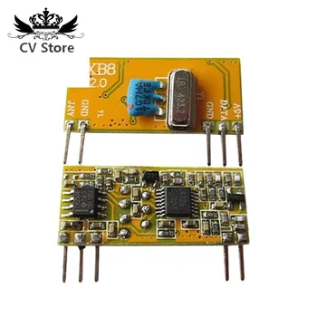 315/433MHz Superheterodyne With Decoding Universal RF Remote Control Receiver Module Wireless Automotive General Purpose
315/433MHz Superheterodyne With Decoding Universal RF Remote Control Receiver Module Wireless Automotive General Purpose