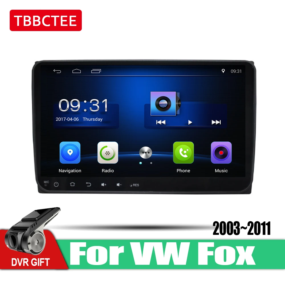 TBBCTEE Android автомобильный GPS мультимедийный плеер для Volkswagen VW Fox 2003 ~ 2011