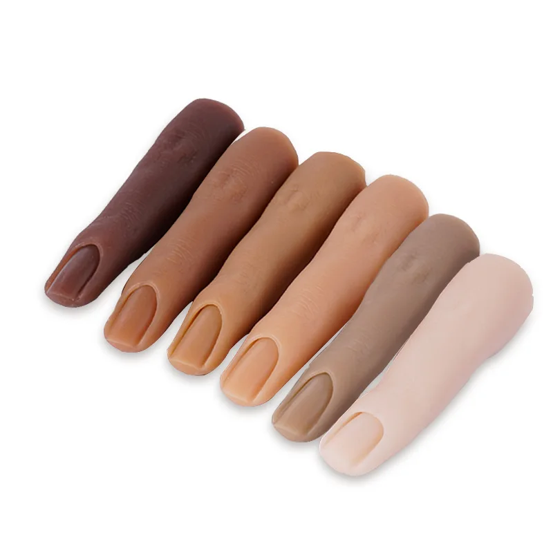 Practice Silicone Finger Model Tool Manicure Nail Tools Adjustable DIY Acrylic for Training
Practice Silicone Finger Model Tool Manicure Nail Tools Adjustable DIY Acrylic for Training