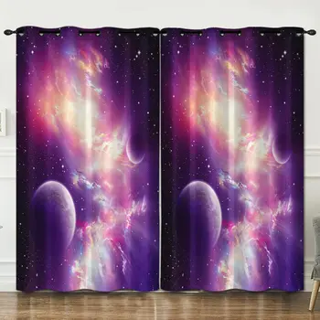 Cosmic starry sky bedroom living room decoration curtain background decoration cloth pink curtains luxury
Cosmic starry sky bedroom living room decoration curtain background decoration cloth pink curtains luxury