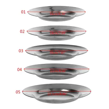 Stainless Steel Round Dinner Plate Dish Tray Food Container Outdoor Camping Picnic Tableware 16-24cm
Stainless Steel Round Dinner Plate Dish Tray Food Container Outdoor Camping Picnic Tableware 16-24cm
