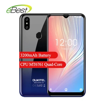 OUKITEL C15 Pro + 6.088'' 19:9 Mobile Phone 3GB 32GB MT6761 Quad-Core Waterdrop Screen 4G LTE Fingerprint Face ID Smartphone 
OUKITEL C15 Pro + 6.088'' 19:9 Mobile Phone 3GB 32GB MT6761 Quad-Core Waterdrop Screen 4G LTE Fingerprint Face ID Smartphone