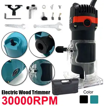 2300W Wood Electric Hand Trimmer Woodworking Engraving Slotting Trimming Hand Carving Machine Wood Router Joiners Set+Box
2300W Wood Electric Hand Trimmer Woodworking Engraving Slotting Trimming Hand Carving Machine Wood Router Joiners Set+Box