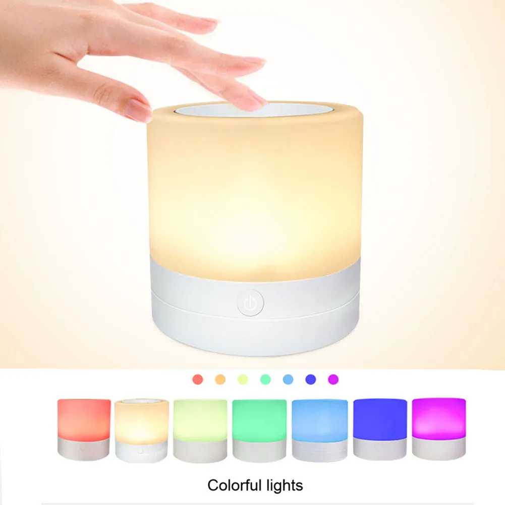 Rechargeable Smart LED Touch Control Night Light Induction Dimmer Intelligent Bedside Portable Lamp Dimmable Color Change
Rechargeable Smart LED Touch Control Night Light Induction Dimmer Intelligent Bedside Portable Lamp Dimmable Color Change