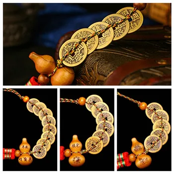 Pure Copper Car Decoration Interior Gourd Hanging Protection Pendent Lucky Fengshui CLL9354
Pure Copper Car Decoration Interior Gourd Hanging Protection Pendent Lucky Fengshui CLL9354