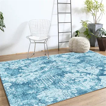Vintage Euporean Pattern Carpet Blue For Living Room Simple Anti-slipWashable Bedroom Rug Floor Rug For Kitchen Room Door Mat
Vintage Euporean Pattern Carpet Blue For Living Room Simple Anti-slipWashable Bedroom Rug Floor Rug For Kitchen Room Door Mat