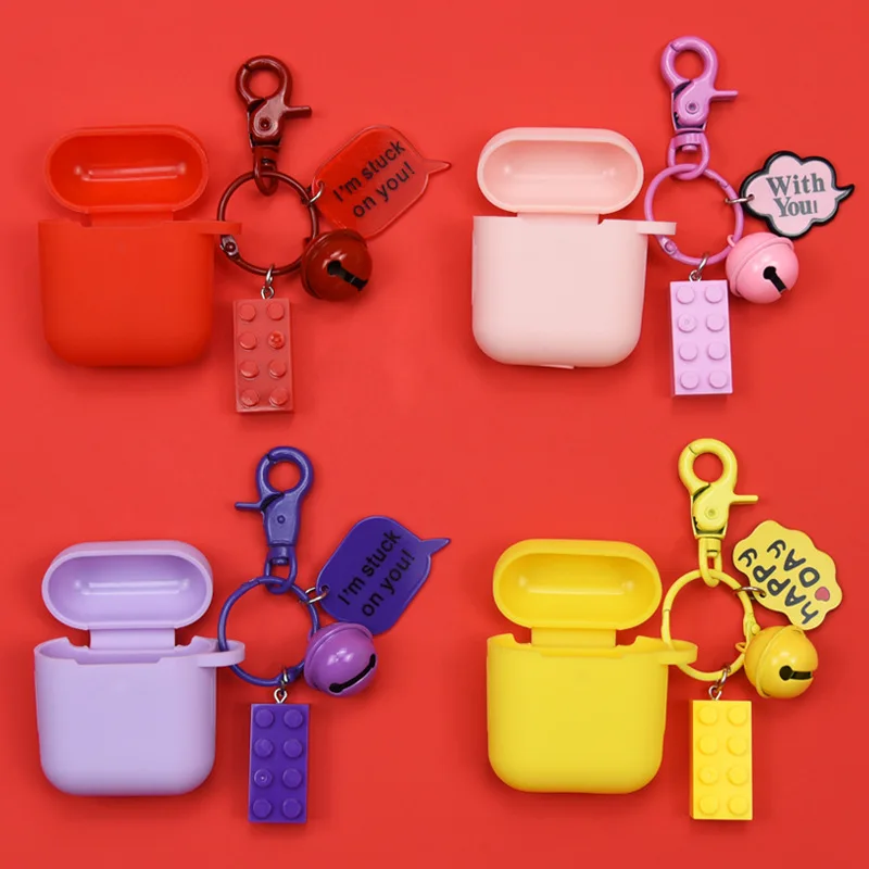 Airpods1/2 Generation Universal Protective Cover Wireless Bluetooth Headset Silicone Protective Shell with Pendant
Airpods1/2 Generation Universal Protective Cover Wireless Bluetooth Headset Silicone Protective Shell with Pendant