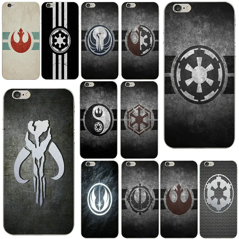 For iPhone X 8 7 6S 6 Plus 5 5S SE 5C 4S 4 Shell Cover Back Clear Funda Bags Soft Silicone TPU Phone Cases Star War Rebel Logo
For iPhone X 8 7 6S 6 Plus 5 5S SE 5C 4S 4 Shell Cover Back Clear Funda Bags Soft Silicone TPU Phone Cases Star War Rebel Logo