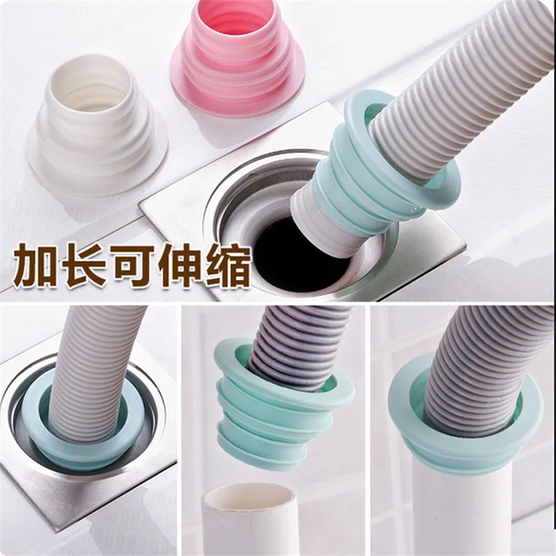 Sleeves Creative Lengthen Kitchen Sewer Sealing Ring Pipeline Deodorizing Sealing Plug Washing Machine Drain Floor Drain Sealing
Sleeves Creative Lengthen Kitchen Sewer Sealing Ring Pipeline Deodorizing Sealing Plug Washing Machine Drain Floor Drain Sealing