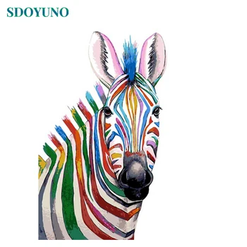 SDOYUNO 60x75cm Painting By Numbers DIY Colourful Zebra Frameless Drawing By Numbers Landscape Digital Painting On Canvas
SDOYUNO 60x75cm Painting By Numbers DIY Colourful Zebra Frameless Drawing By Numbers Landscape Digital Painting On Canvas