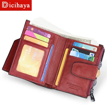 DICIHAYA Genuine Leather Women Wallets Pocket Ladies Purse Clutch Wallet Women Short Card Holder Fashion Girls Wallet Portfel
DICIHAYA Genuine Leather Women Wallets Pocket Ladies Purse Clutch Wallet Women Short Card Holder Fashion Girls Wallet Portfel