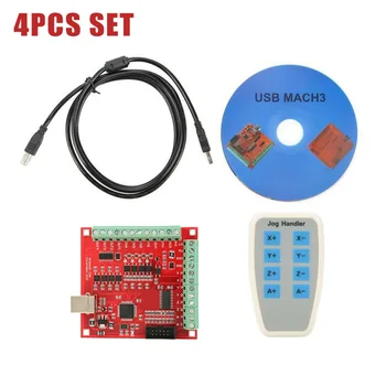 CNC MACH3 USB 4 Axis 100KHz Stepper Motion Controller Card Breakout Board Brand New And High Quality
CNC MACH3 USB 4 Axis 100KHz Stepper Motion Controller Card Breakout Board Brand New And High Quality