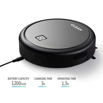 Sweeper 360° Robot Vacuum Cleaner Smart Sensor Protection Sweeper 3-In-1 USB Rechargeable Sweep&Wet Mop Simultaneously
Sweeper 360° Robot Vacuum Cleaner Smart Sensor Protection Sweeper 3-In-1 USB Rechargeable Sweep&Wet Mop Simultaneously