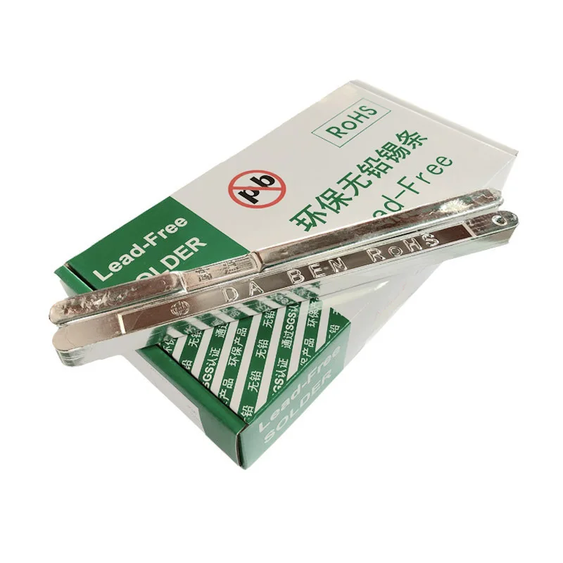Wave-Soldering Machine Hand Immersion Furnace Lead-Free Environmental Protection Electrode Soldering Tin Bar Sn99.3cu0.7
Wave-Soldering Machine Hand Immersion Furnace Lead-Free Environmental Protection Electrode Soldering Tin Bar Sn99.3cu0.7