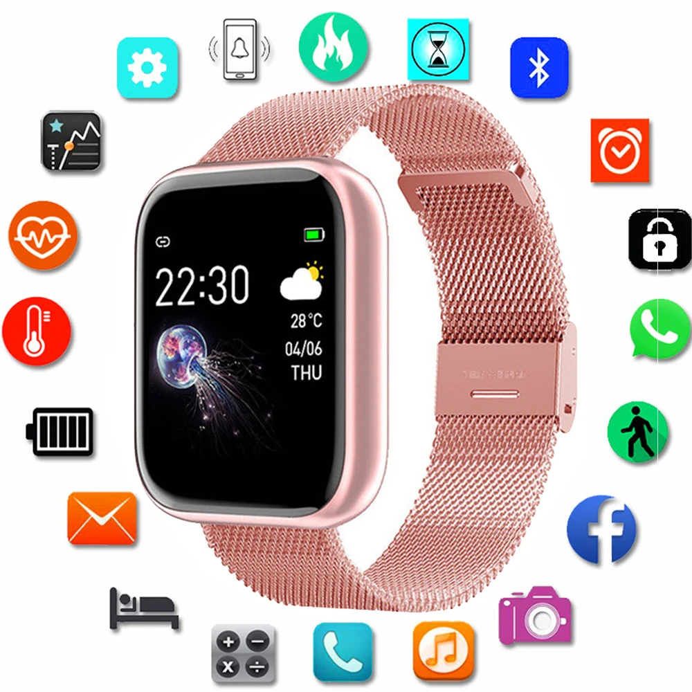 I5 Smart Watch Men Blood Pressure Heart Rate Monitor Waterproof Smartwatch Women Walk Step Counter Sport Watches For Android IOS |