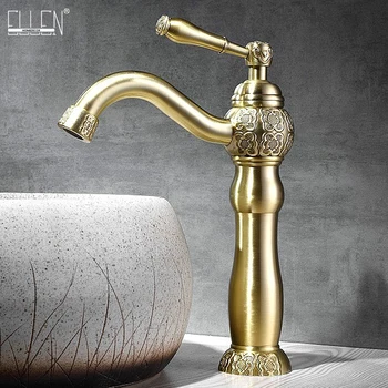 Hot Cold Mixer Faucets Tall Bathroom Basin Sink Tap Brass Copper Deck Mounted Faucet Mixer Bronze Finished ELK1311H
Hot Cold Mixer Faucets Tall Bathroom Basin Sink Tap Brass Copper Deck Mounted Faucet Mixer Bronze Finished ELK1311H