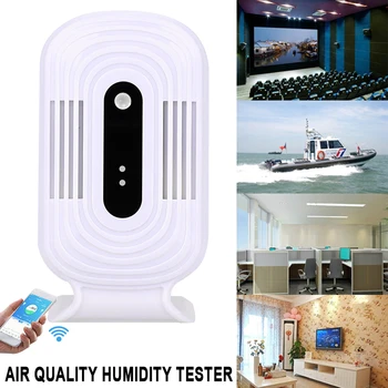 Air Humidity Tester Air Quality Tester Practical Durable ABS USB Household Smart Monitor Mobile Phone Air Quality Detector
Air Humidity Tester Air Quality Tester Practical Durable ABS USB Household Smart Monitor Mobile Phone Air Quality Detector