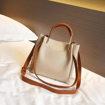 Bag Women 2019 New Women's Bag Bucket Bag Simple Messenger Bag Handbag Single Shoulder Bag Large Bag
Bag Women 2019 New Women's Bag Bucket Bag Simple Messenger Bag Handbag Single Shoulder Bag Large Bag