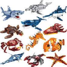 Creative Sea Life Animals Bricks Series Undersea Mobile Team 2 In 1 Deformation Building Block Model Educational Kids Toys Gift
Creative Sea Life Animals Bricks Series Undersea Mobile Team 2 In 1 Deformation Building Block Model Educational Kids Toys Gift