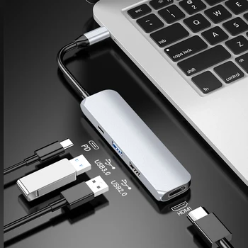 

USB Type C HUB USB-C To HDMI 4K USB 3.0 2.0 Thunderbolt 3 Dex Mode Adapter Dock For MacBook pro Samsung S10 S9 huawei P20 Pro