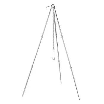 BBQ Grill Tripod Outdoor Camping Campfire Holder Camp Picnic Cooking Pot Tool
BBQ Grill Tripod Outdoor Camping Campfire Holder Camp Picnic Cooking Pot Tool