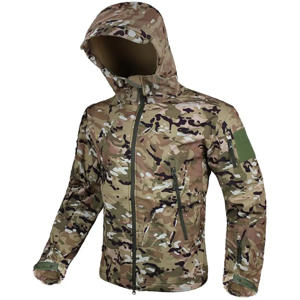 Zuoxiangru армейская камуфляжная Мужская куртка пальто военная тактическая зимняя