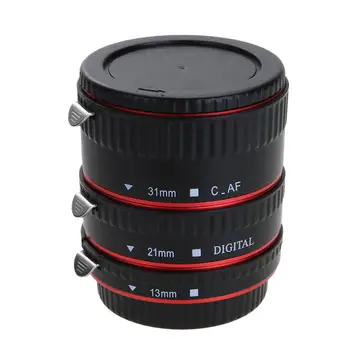 ALLOYSEED Colorful Metal TTL Auto Focus AF Macro Extension Tube Ring for Canon EOS EF EF-S 60D 7D 5D II 550D Red
ALLOYSEED Colorful Metal TTL Auto Focus AF Macro Extension Tube Ring for Canon EOS EF EF-S 60D 7D 5D II 550D Red