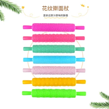 Creative DIY Baking Tool Decorative Pattern Printed Rolling Pin Fondant Bakery Cake Embossed Rolling Pin
Creative DIY Baking Tool Decorative Pattern Printed Rolling Pin Fondant Bakery Cake Embossed Rolling Pin